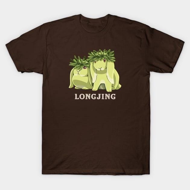 longjing bunnies T-Shirt by Alienfirst